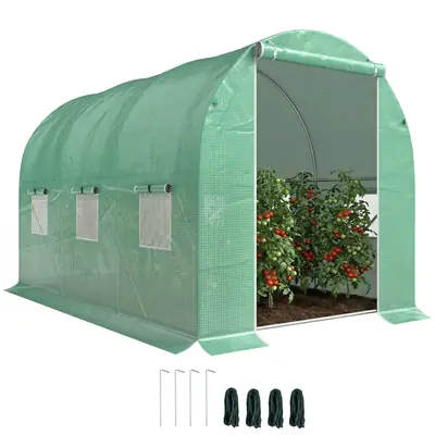 Serre tunnel 3 × 2 × 2 m, acier
