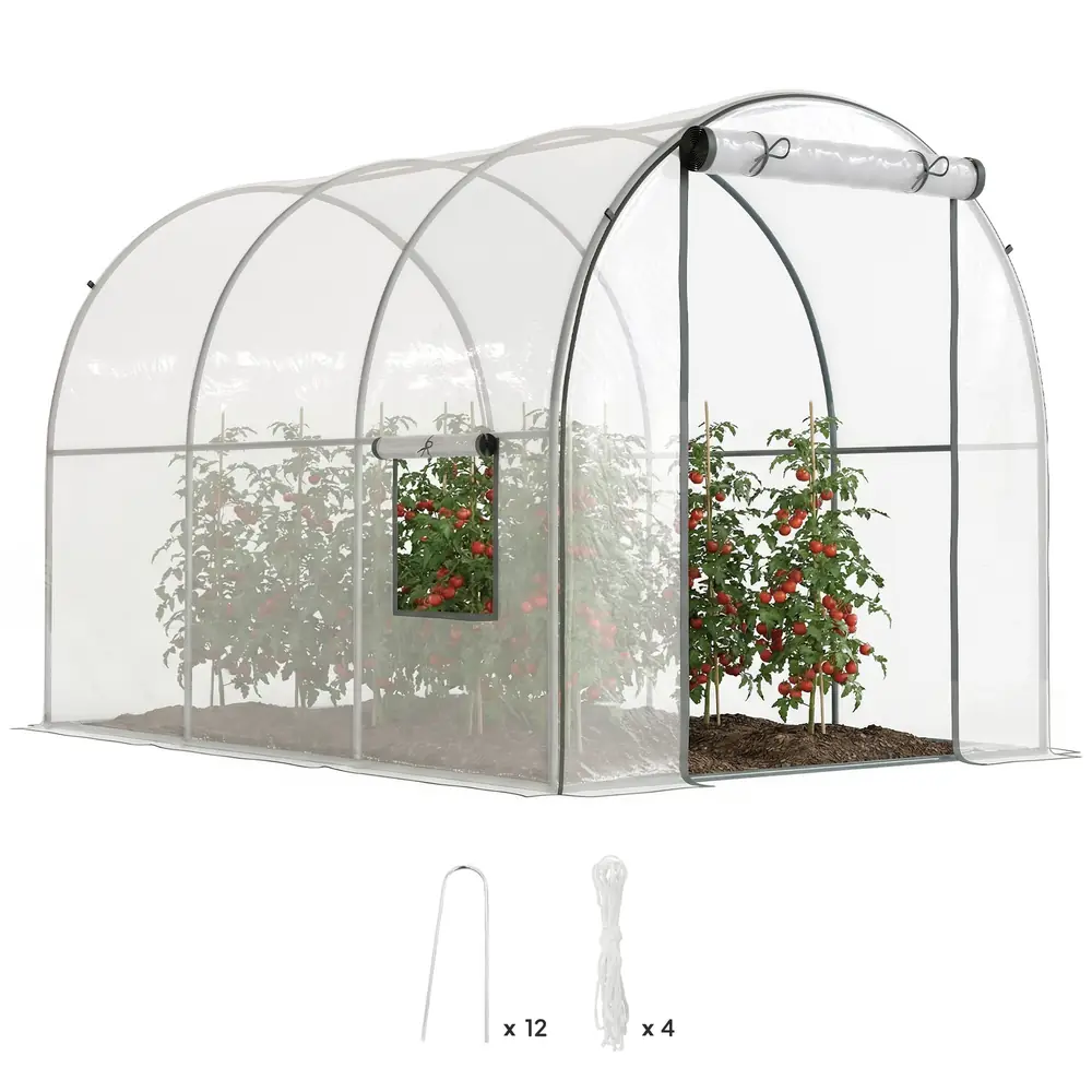 Serre tunnel 3 × 2 × 2 m