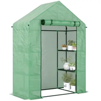 Serre de balcon 1,41 × 0,72 × 1,91 m