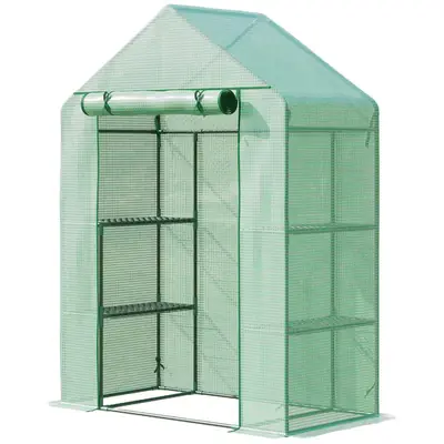 Serre de balcon 1,41 × 0,72 × 1,91 m, vue 2