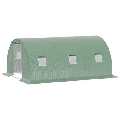 Serre tunnel 4,5 × 3 × 2 m, vue 2