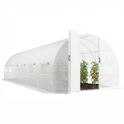 Serre tunnel 3 × 8 m, acier
