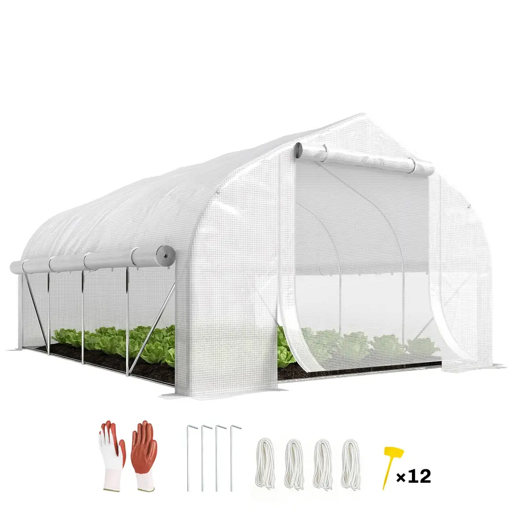 Serre tunnel 4 × 3 × 2 m